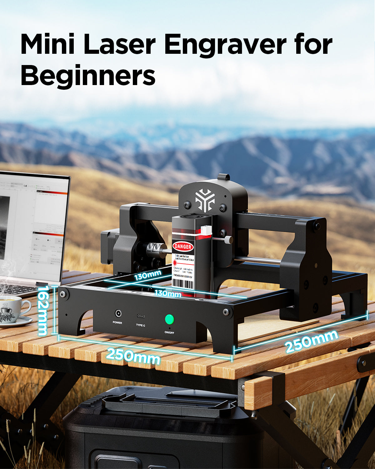 Laser Engraver S1 Portable Laser Cutter And Engraver CNC Machine For D Laser Engraver S1 Portable Laser Cutter And Engraver CNC Machine For D